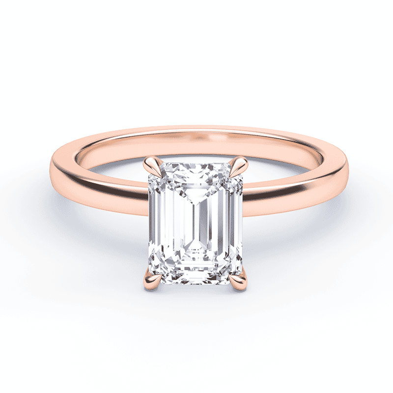 Emerald Cut Engagement Rings – Plum Diamonds